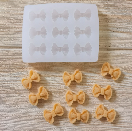 Different style bows candy  silicone mould