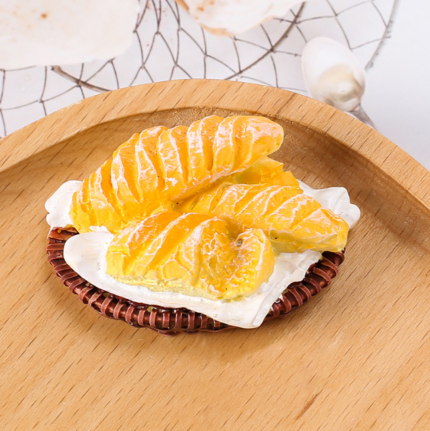1pcs Bread Loaf Sour dough Basket Cake Topper Toy Style 2
