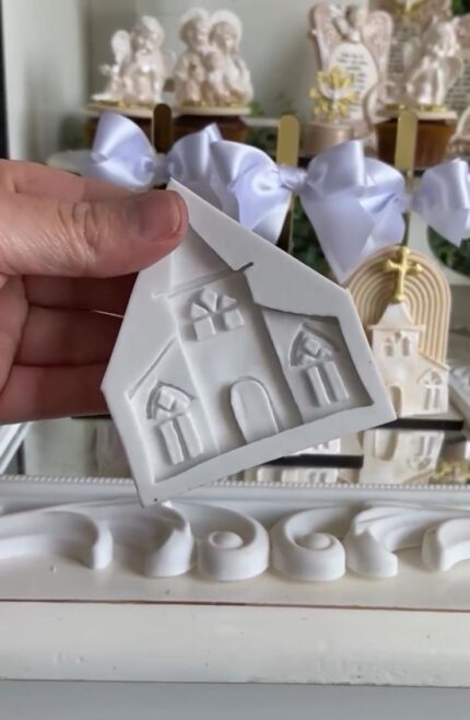 Church Building Silicone Mould