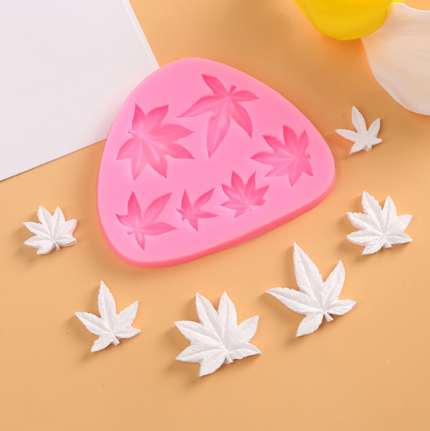 Maple Leaf silicone mould Style 2
